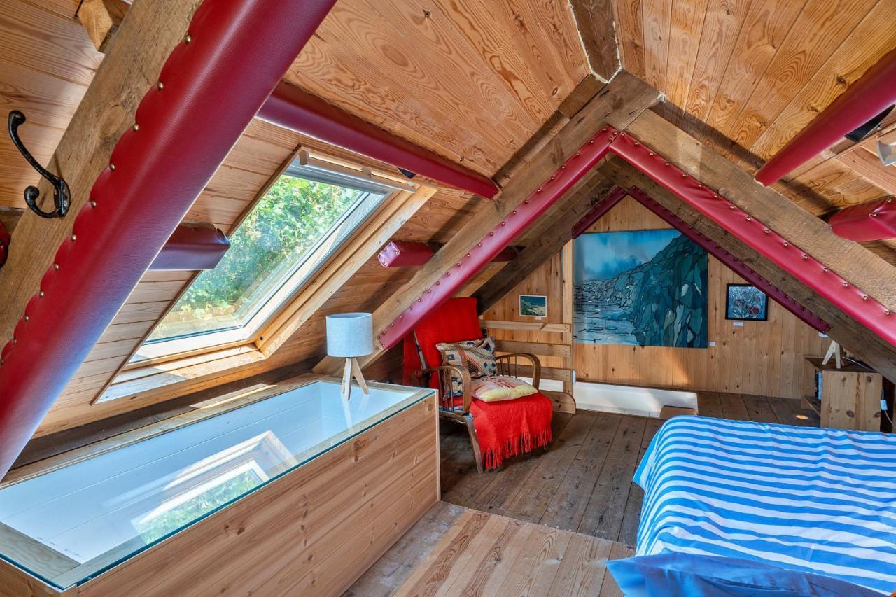 Finest Retreats - The Watchtower At Western Watch Lower Boscaswell Exteriér fotografie
